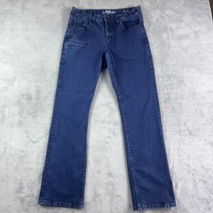 Cowgirl Tuff Blue Jeans Womens 30x33 Western Stretch Dark Wash Bootcut Denim